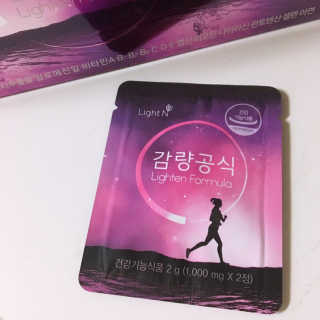 [감량공식] 다이어트 건강기능식품 — 4점을 준 리뷰어가 2019년 12월 올린 사용 사진