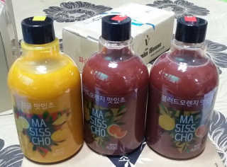 [쓰리케어] 무설탕 발효식초 맛있초 3종 — 5점을 준 리뷰어가 2017년 5월 올린 사용 사진