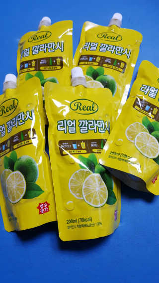 장수농가 리얼깔라만시 — 5점을 준 리뷰어가 2018년 6월 올린 사용 사진
