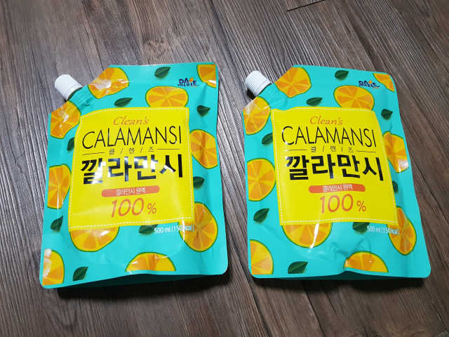 클렌즈 깔라만시 리뷰 사진