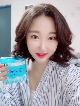 보타메디 마이아이엠 생리대 — 5점을 준 리뷰어가 2019년 2월 올린 사용 사진
