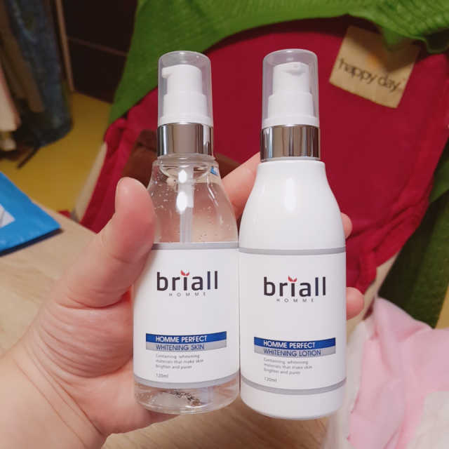 브리올옴므 퍼펙트 화이트닝 스킨로션 2종 SET 리뷰 사진