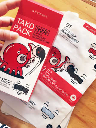 나이팅게일 TAKO PACK NOSE [문어코팩] — 4.5점을 준 리뷰어가 2017년 4월 올린 사용 사진