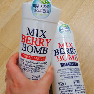 (주)에네스티 믹스베리 단백질 폭탄 샴푸 1000g — 5점을 준 리뷰어가 2020년 1월 올린 사용 사진