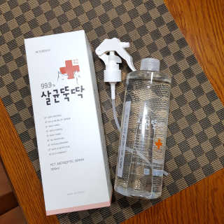 [펫토리아]살균뚝딱 강아지 고양이 살균소독제 탈취제 — 5점을 준 리뷰어가 2019년 10월 올린 사용 사진