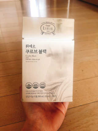 [하우투잇] 뤼에르 쿠르브 블랙 10ml x 30포 총 300ml — 3점을 준 리뷰어가 2020년 3월 올린 사용 사진