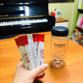 티젠 보이차 + 마이보틀 세트 — 5점을 준 리뷰어가 2018년 6월 올린 사용 사진