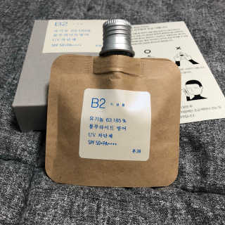 톤28 유기농 블루라이트 방어 UV 차단거리 지성용 B2 — 5점을 준 리뷰어가 2019년 4월 올린 사용 사진