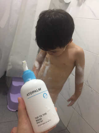 아토팜 탑투토 워시 — 4점을 준 리뷰어가 2019년 6월 올린 사용 사진