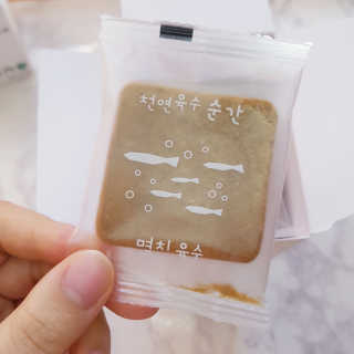천연육수 순간 — 5점을 준 리뷰어가 2020년 2월 올린 사용 사진