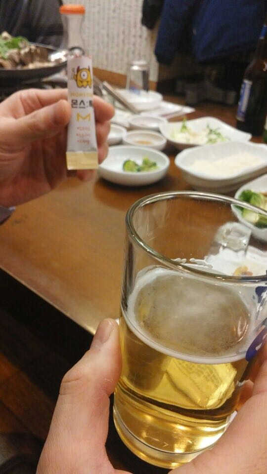 맛있는 숙취분말 몬스톡 리뷰 사진
