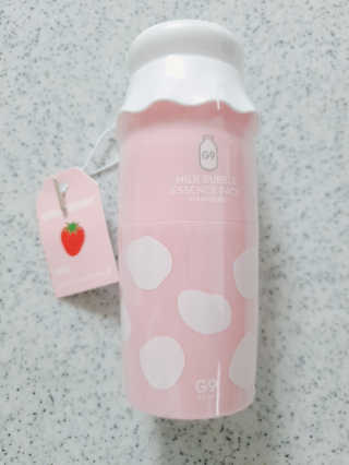 세안 필요 없는 지나인스킨 밀크 버블 에센스 팩 — 5점을 준 리뷰어가 2019년 11월 올린 사용 사진