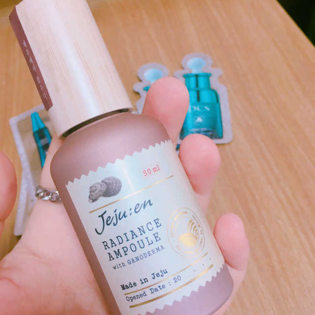 제주엔 맑은 빛 영지 앰플 리뷰 사진