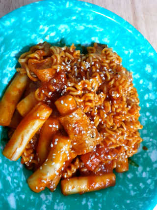 화곡미담 옛날 떡볶이 — 5점을 준 리뷰어가 2020년 3월 올린 사용 사진
