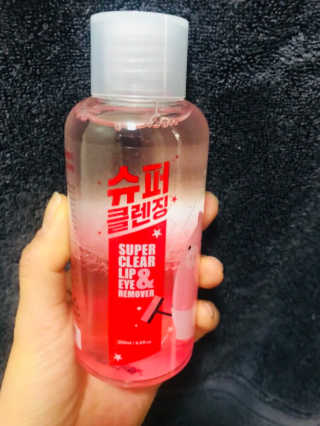 미팩토리 립앤아이 리무버 — 5점을 준 리뷰어가 2018년 2월 올린 사용 사진