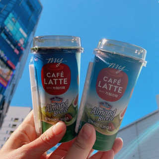 마이카페라떼 말차 아몬드브리즈 7개입 — 4점을 준 리뷰어가 2019년 11월 올린 사용 사진
