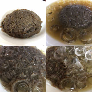 유천냉면 유천 비빔냉면 2인분+메밀지짐만두 280g — 5점을 준 리뷰어가 2018년 6월 올린 사용 사진