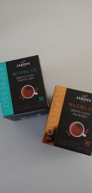 (주)쟈뎅 쟈뎅 에스프레소 스틱 [블랙+헤이즐넛 set] — 5점을 준 리뷰어가 2020년 3월 올린 사용 사진