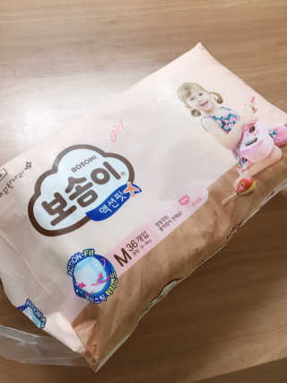 보솜이 액션핏 팬티형 — 3점을 준 리뷰어가 2019년 3월 올린 사용 사진