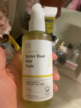 달리프 클로렐라 베러 루트 헤어토닉 100ml — 4점을 준 리뷰어가 2019년 9월 올린 사용 사진