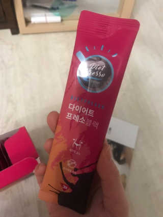 프리미엄 다이어트커피,  쓰리케어 다이어트프레소 — 5점을 준 리뷰어가 2019년 2월 올린 사용 사진