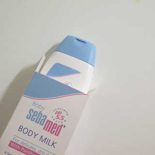 세바메드 베이비 바디밀크 200ml — 5점을 준 리뷰어가 2019년 12월 올린 사용 사진