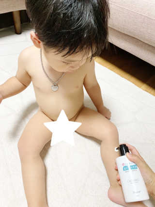 꿈비 오가닉 그라운드 스쿠스쿠 로션 300ML — 5점을 준 리뷰어가 2019년 7월 올린 사용 사진