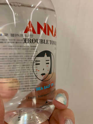 솔테라피 안나 트러블 토너 300ml — 3점을 준 리뷰어가 2019년 4월 올린 사용 사진
