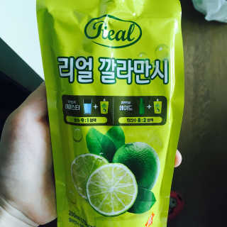 장수농가 리얼깔라만시 — 4점을 준 리뷰어가 2018년 6월 올린 사용 사진