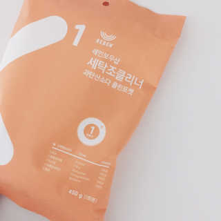 레인보우샵 올인원세탁세제,베이킹소다 스틱포6개입+세탁조클리너 — 5점을 준 리뷰어가 2018년 4월 올린 사용 사진