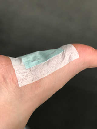 메디테라피 더마 릴렉스 힐링패치 — 5점을 준 리뷰어가 2018년 3월 올린 사용 사진