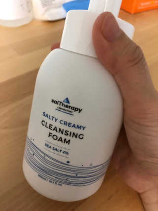 솔테라피 솔티 크리미 클렌징폼 300ml — 5점을 준 리뷰어가 2019년 5월 올린 사용 사진