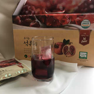 [하이헬스] 정말 진하고 맛있는 유기농 석류즙 30포 — 5점을 준 리뷰어가 2019년 11월 올린 사용 사진