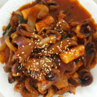맵꾸미 쭈꾸미볶음 450g — 5점을 준 리뷰어가 2019년 8월 올린 사용 사진