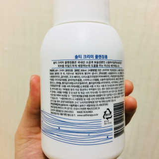 솔테라피 솔티 크리미 클렌징폼 300ml — 4.5점을 준 리뷰어가 2019년 4월 올린 사용 사진