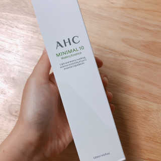 AHC 에이 에이치 씨 미니멀 10 워터리 에센스 — 5점을 준 리뷰어가 2018년 12월 올린 사용 사진