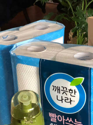 깨끗한나라 빨아쓰는 행주타올 — 4.5점을 준 리뷰어가 2019년 3월 올린 사용 사진