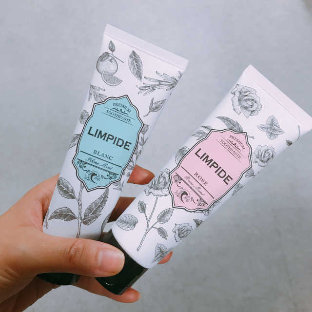 랑피드 블랑 & 로제 치약 리뷰 사진