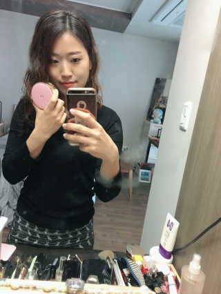 브이티 코스메틱 VT 리얼 콜라겐 팩트 — 3점을 준 리뷰어가 2017년 4월 올린 사용 사진