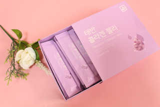 네츄럴굿띵스 태반 콜라겐 젤리 15포 — 5점을 준 리뷰어가 2018년 9월 올린 사용 사진