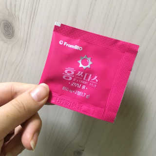프롬바이오 홍쓰다스 아침,저녁 맞춤형 다이어트식품 14포+14포 — 5점을 준 리뷰어가 2020년 2월 올린 사용 사진