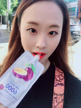 풀무원 프레시 워터젤리 — 4.5점을 준 리뷰어가 2018년 8월 올린 사용 사진