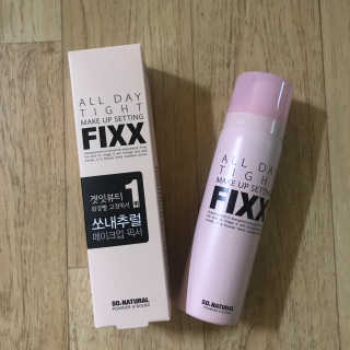 쏘내추럴 올데이 메이크업 픽서 — 5점을 준 리뷰어가 2019년 7월 올린 사용 사진
