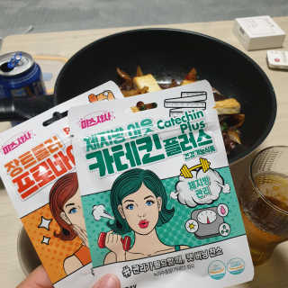 미스사사 체지방아웃카테킨플러스,장트롤러프로바이오틱스 — 5점을 준 리뷰어가 2019년 7월 올린 사용 사진