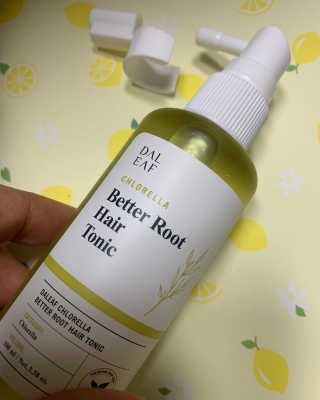 달리프 클로렐라 베러 루트 헤어토닉 100ml — 4.5점을 준 리뷰어가 2020년 1월 올린 사용 사진
