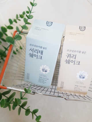 착한습관 귀리쉐이크와 서리태쉐이크 — 5점을 준 리뷰어가 2018년 8월 올린 사용 사진
