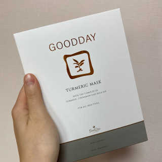 GoodDay Skincare GoodDay 강황 마스크 — 4.5점을 준 리뷰어가 2020년 2월 올린 사용 사진