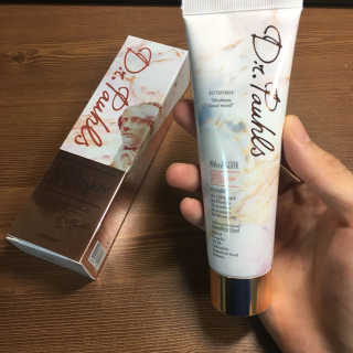 큐어스크립트 닥터폴스 치약 라임만다린향 — 4.83점을 준 리뷰어가 2018년 4월 올린 사용 사진