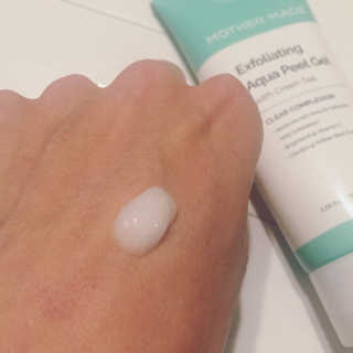 [마더메이드]엑스폴리에이팅 아쿠아필링젤 w. 그린티_E — 5점을 준 리뷰어가 2019년 8월 올린 사용 사진