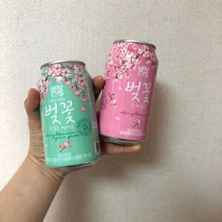 GS25 벚꽃 팝콘 + 벚꽃스파클링 + 벚꽃 청포도 에이드 — 4.67점을 준 리뷰어가 2018년 3월 올린 사용 사진
